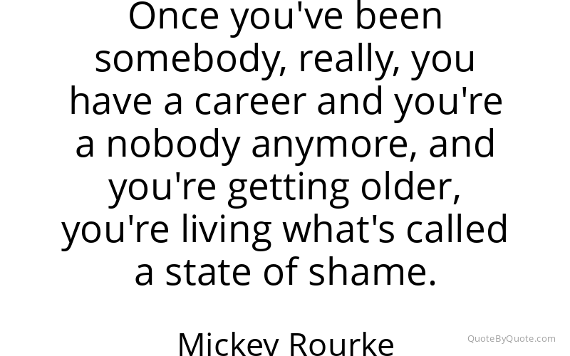 Preview image for this quote by Mickey Rourke