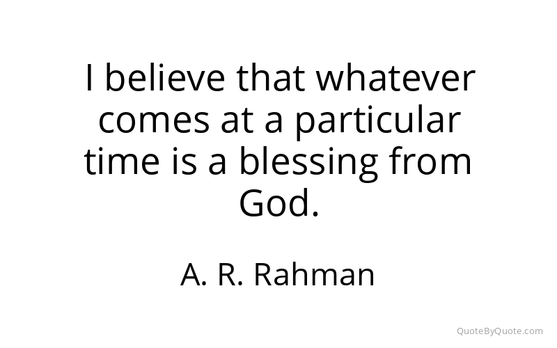 Preview image for this quote by A. R. Rahman