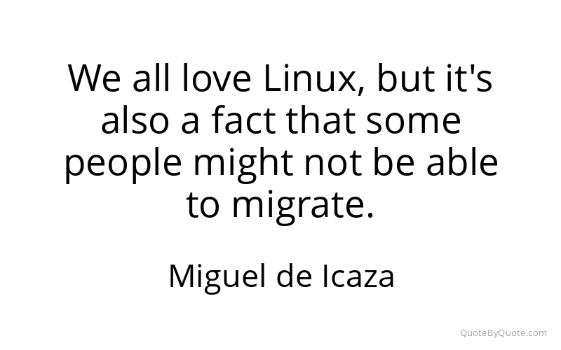 Preview image for this quote by Miguel de Icaza