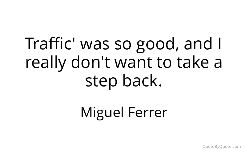 Preview image for this quote by Miguel Ferrer