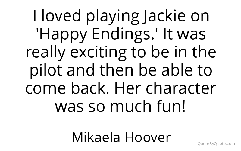 Preview image for this quote by Mikaela Hoover
