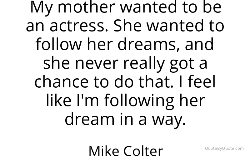 Preview image for this quote by Mike Colter