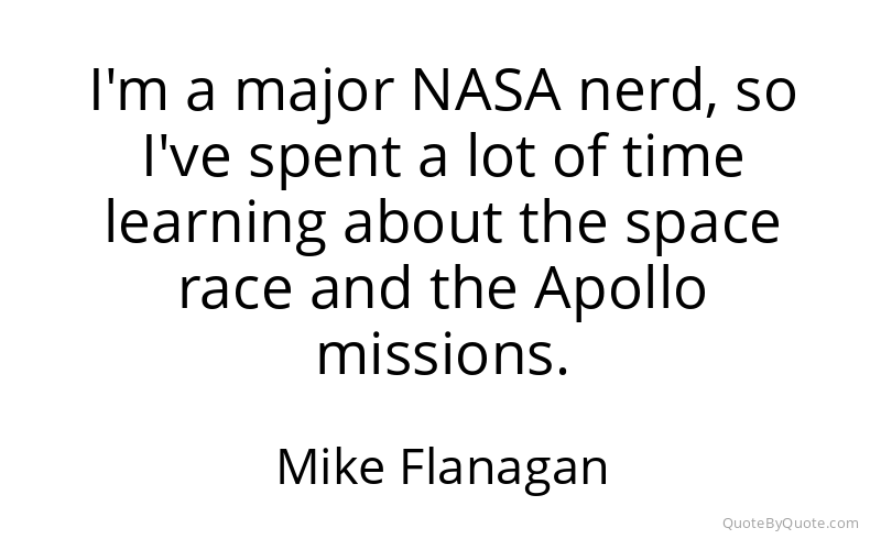 Preview image for this quote by Mike Flanagan
