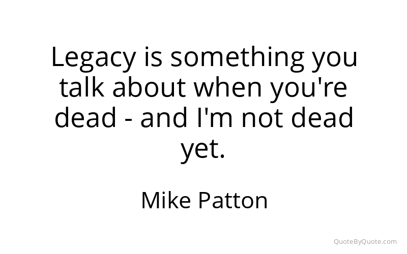 Preview image for this quote by Mike Patton