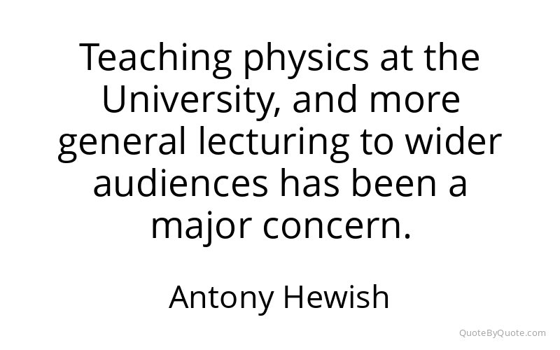Preview image for this quote by Antony Hewish