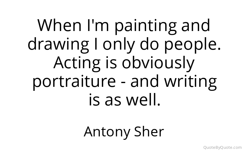 Preview image for this quote by Antony Sher