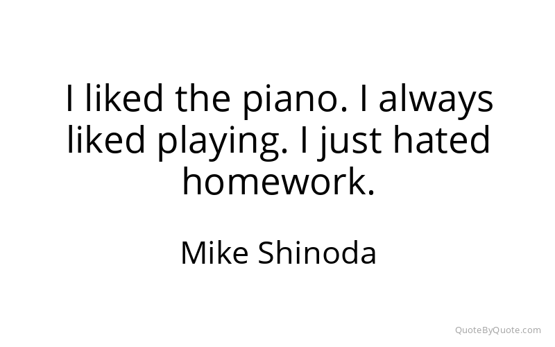 Preview image for this quote by Mike Shinoda