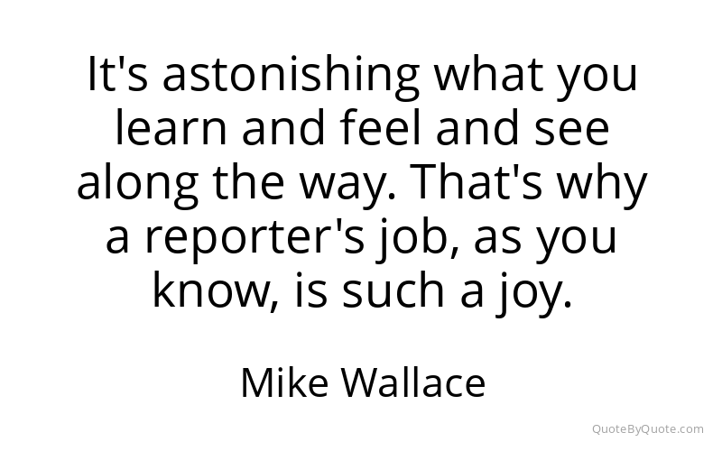 Preview image for this quote by Mike Wallace