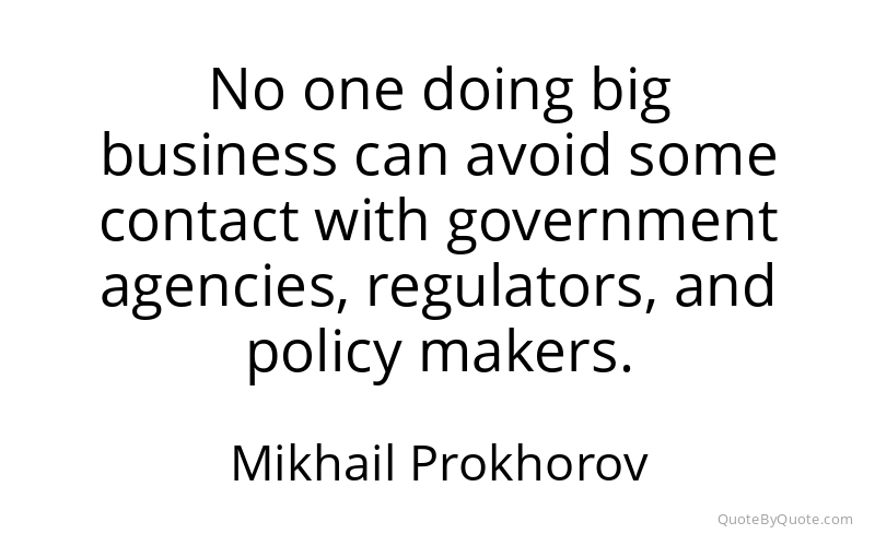 Preview image for this quote by Mikhail Prokhorov
