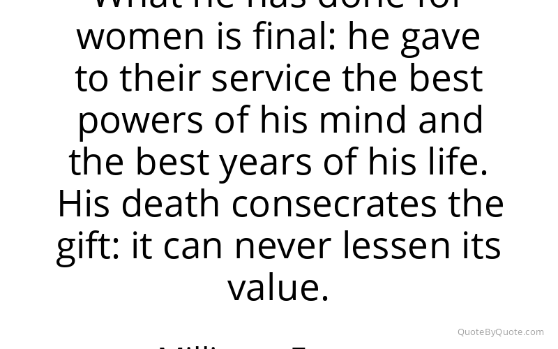 Preview image for this quote by Millicent Fawcett