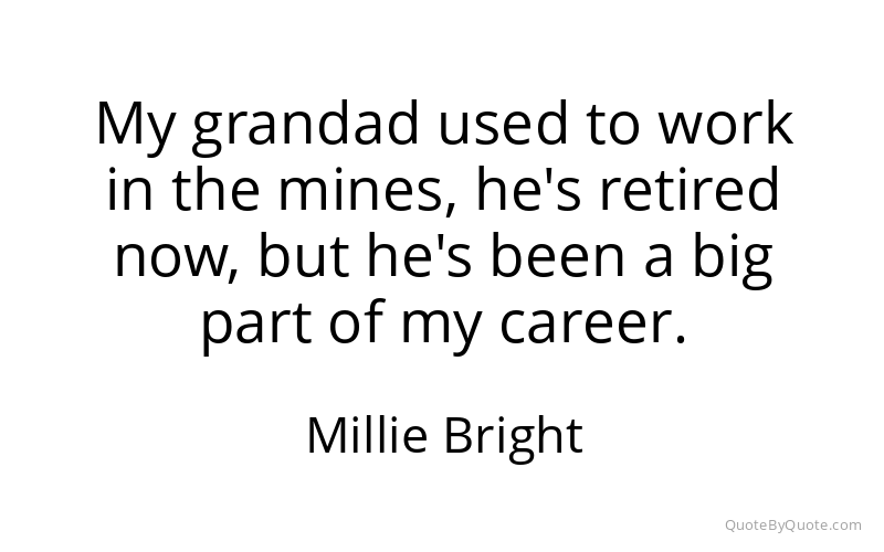 Preview image for this quote by Millie Bright
