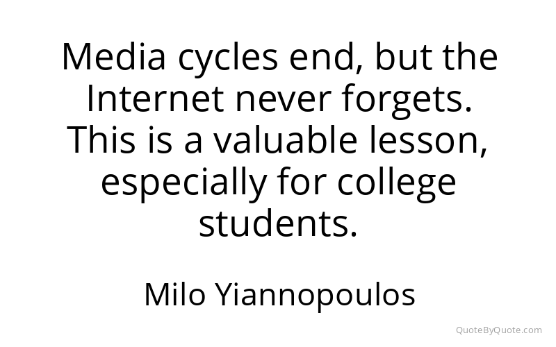 Preview image for this quote by Milo Yiannopoulos