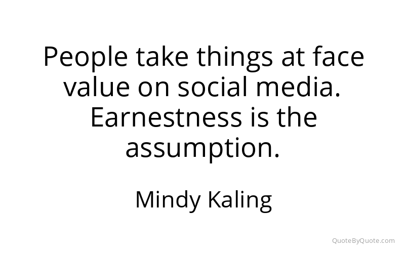 Preview image for this quote by Mindy Kaling