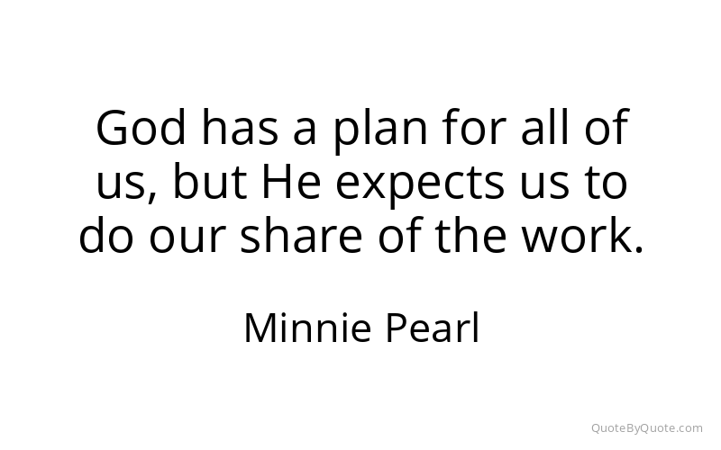 Preview image for this quote by Minnie Pearl