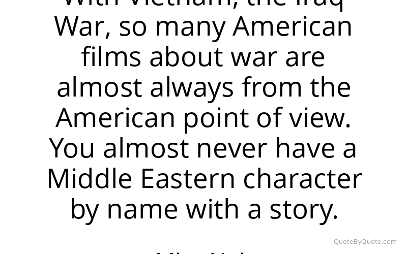 Preview image for this quote by Mira Nair