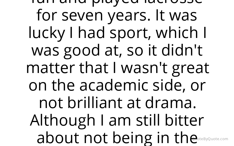 Preview image for this quote by Miranda Hart