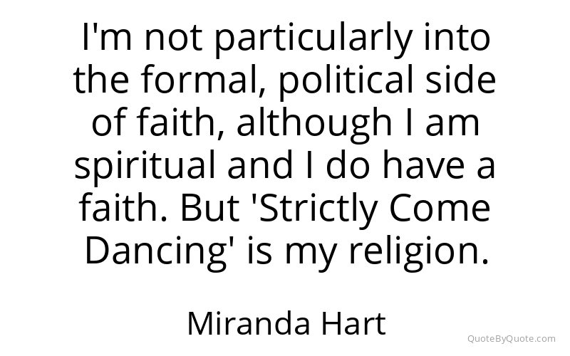 Preview image for this quote by Miranda Hart