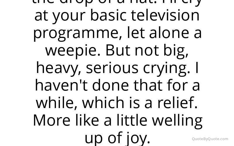 Preview image for this quote by Miranda Hart
