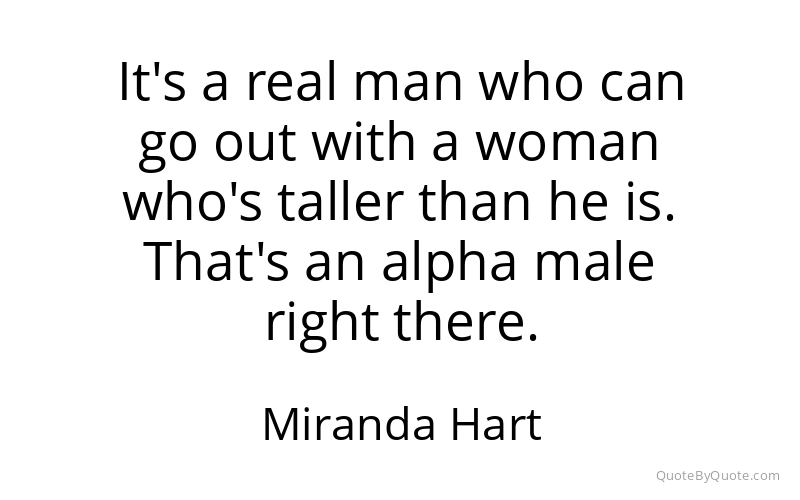 Preview image for this quote by Miranda Hart