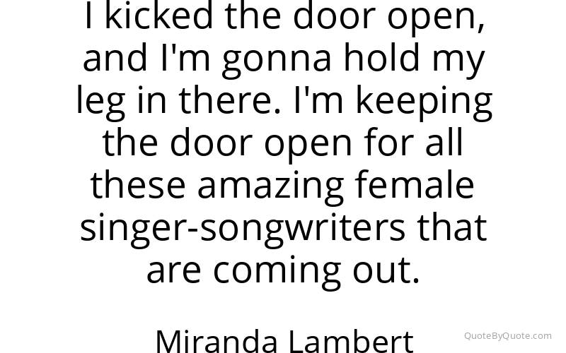 Preview image for this quote by Miranda Lambert