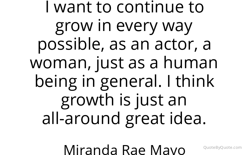 Preview image for this quote by Miranda Rae Mayo