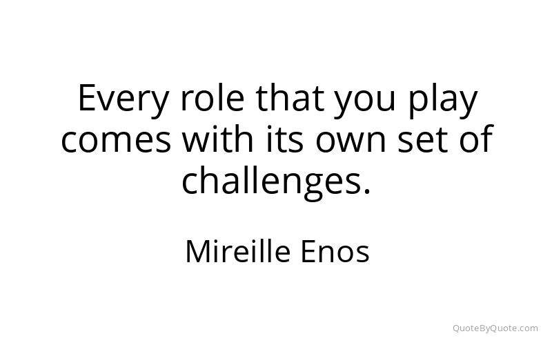 Preview image for this quote by Mireille Enos