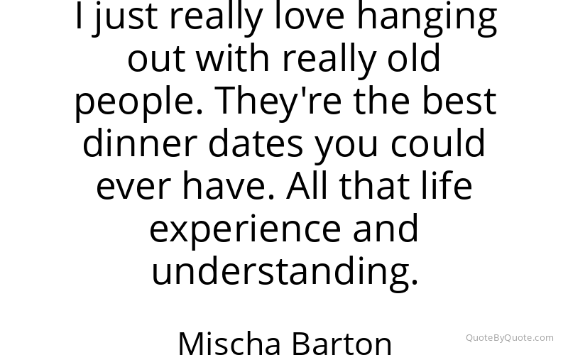 Preview image for this quote by Mischa Barton
