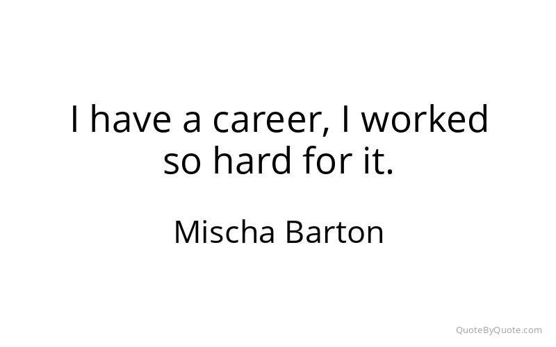Preview image for this quote by Mischa Barton