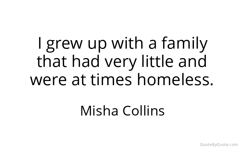 Preview image for this quote by Misha Collins
