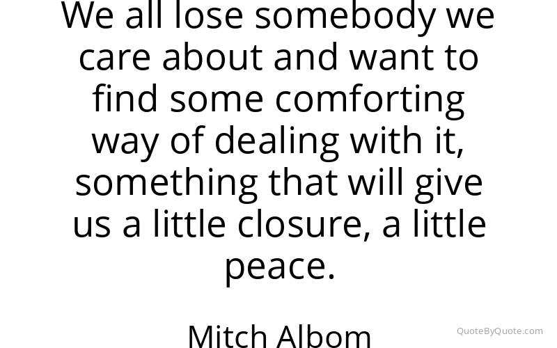 Preview image for this quote by Mitch Albom