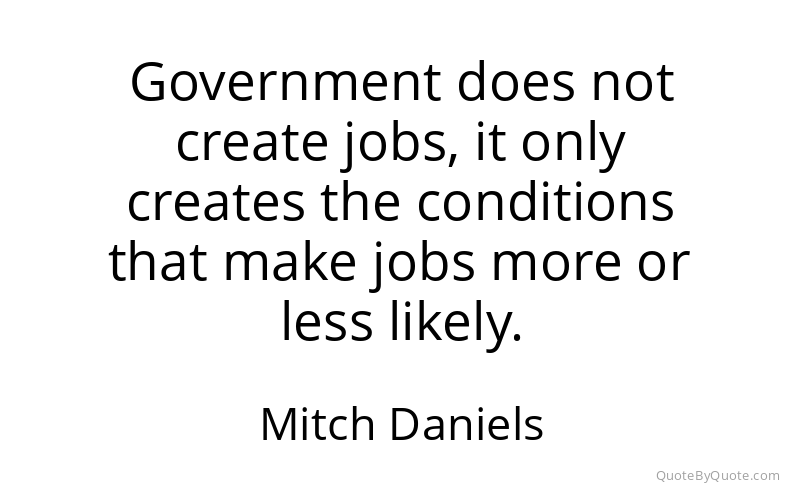 Preview image for this quote by Mitch Daniels