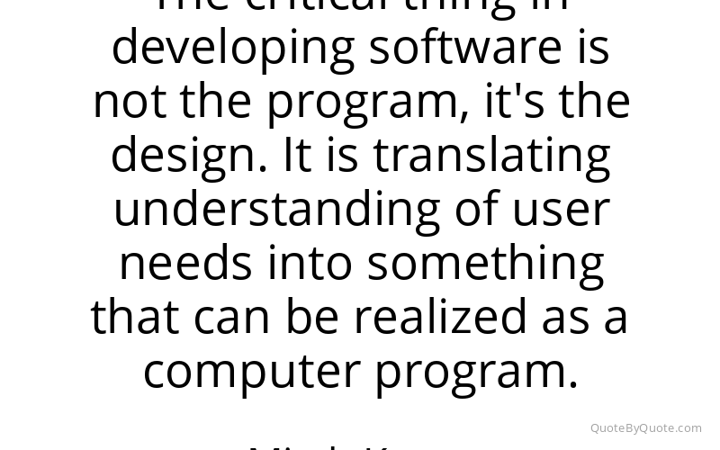 Preview image for this quote by Mitch Kapor