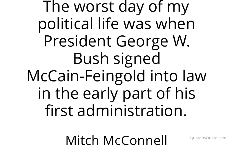 Preview image for this quote by Mitch McConnell