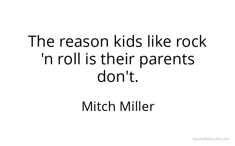 Preview image for this quote by Mitch Miller