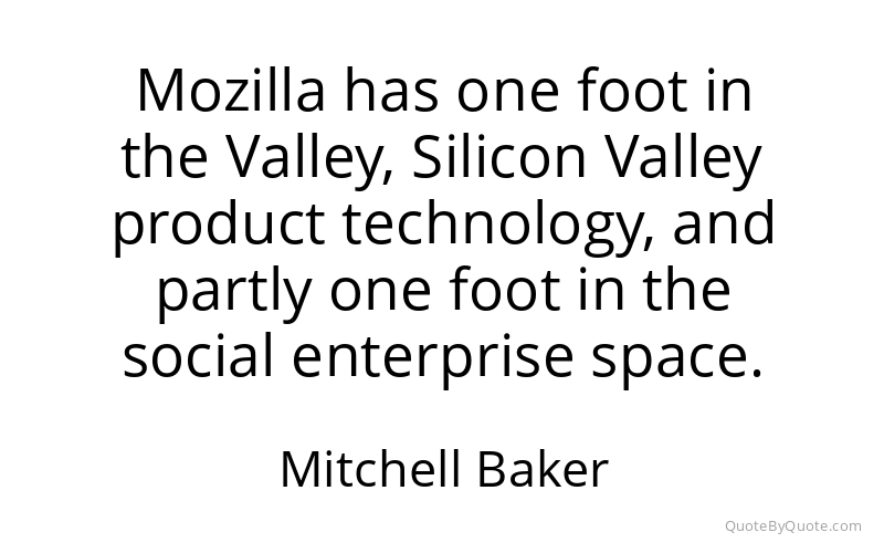 Preview image for this quote by Mitchell Baker
