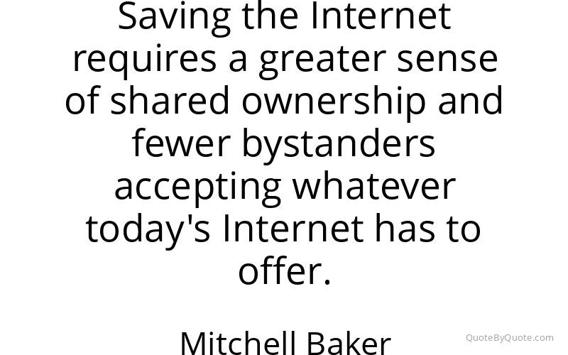 Preview image for this quote by Mitchell Baker