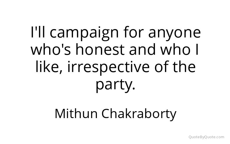 Preview image for this quote by Mithun Chakraborty