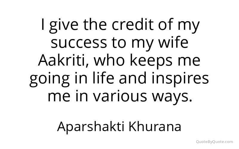 Preview image for this quote by Aparshakti Khurana