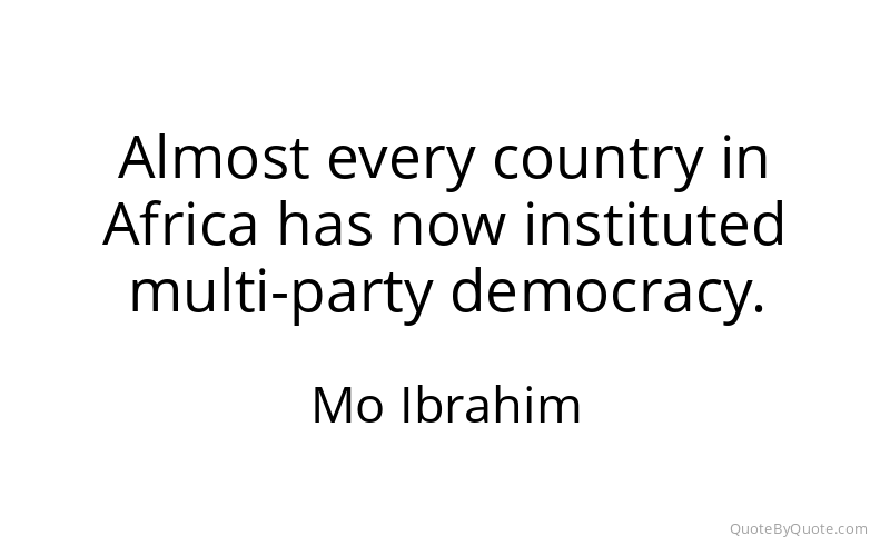 Preview image for this quote by Mo Ibrahim