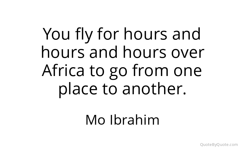 Preview image for this quote by Mo Ibrahim