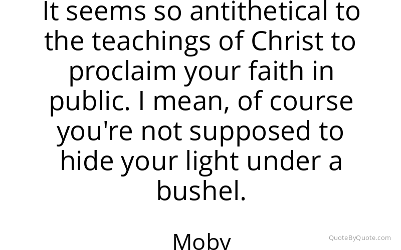 Preview image for this quote by Moby