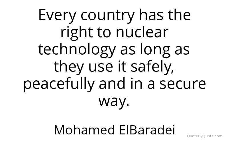Preview image for this quote by Mohamed ElBaradei