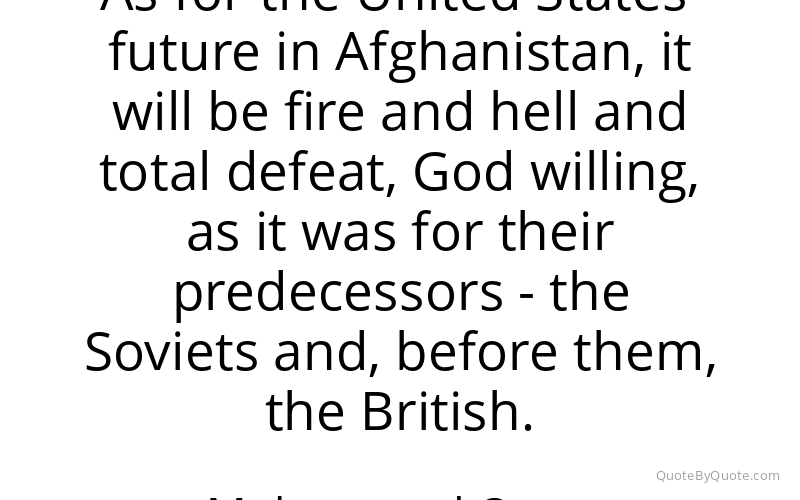 Preview image for this quote by Mohammed Omar