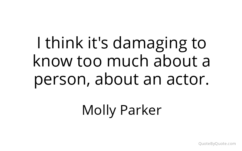 Preview image for this quote by Molly Parker