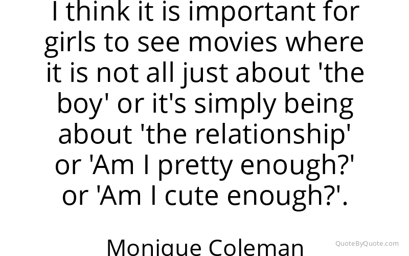 Preview image for this quote by Monique Coleman