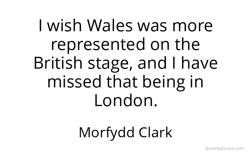 Preview image for this quote by Morfydd Clark