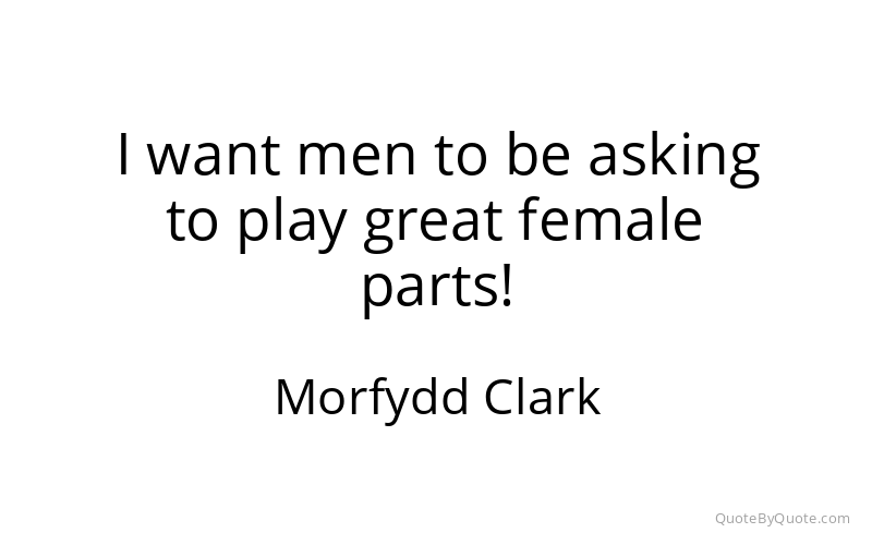 Preview image for this quote by Morfydd Clark
