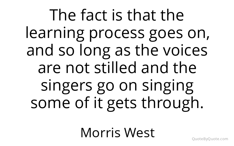 Preview image for this quote by Morris West