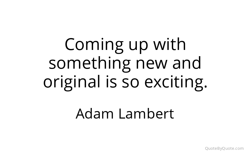 Preview image for this quote by Adam Lambert