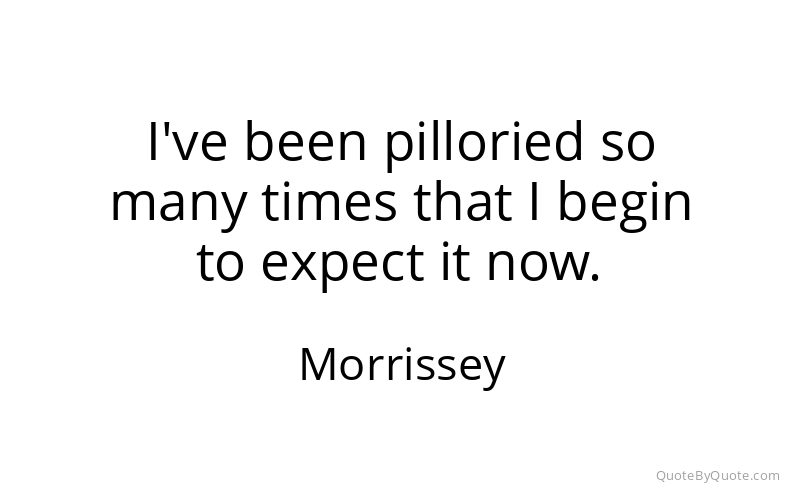 Preview image for this quote by Morrissey